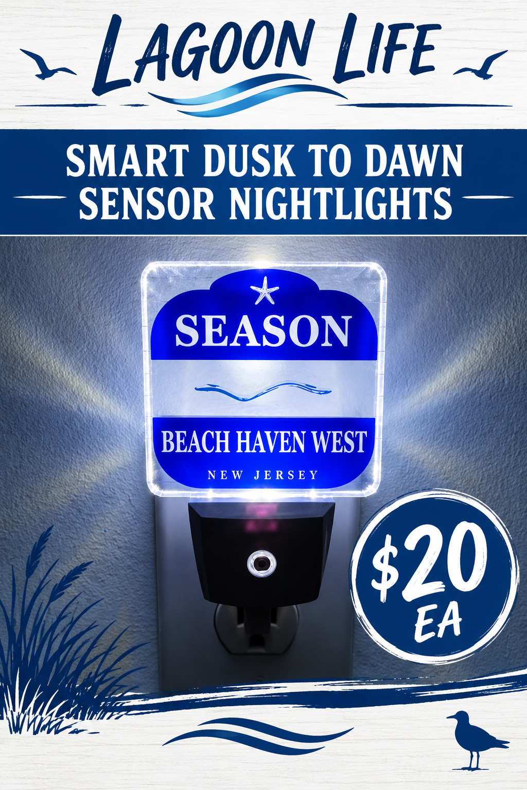 Night-Lights - Smart Dusk to Dawn Sensored
