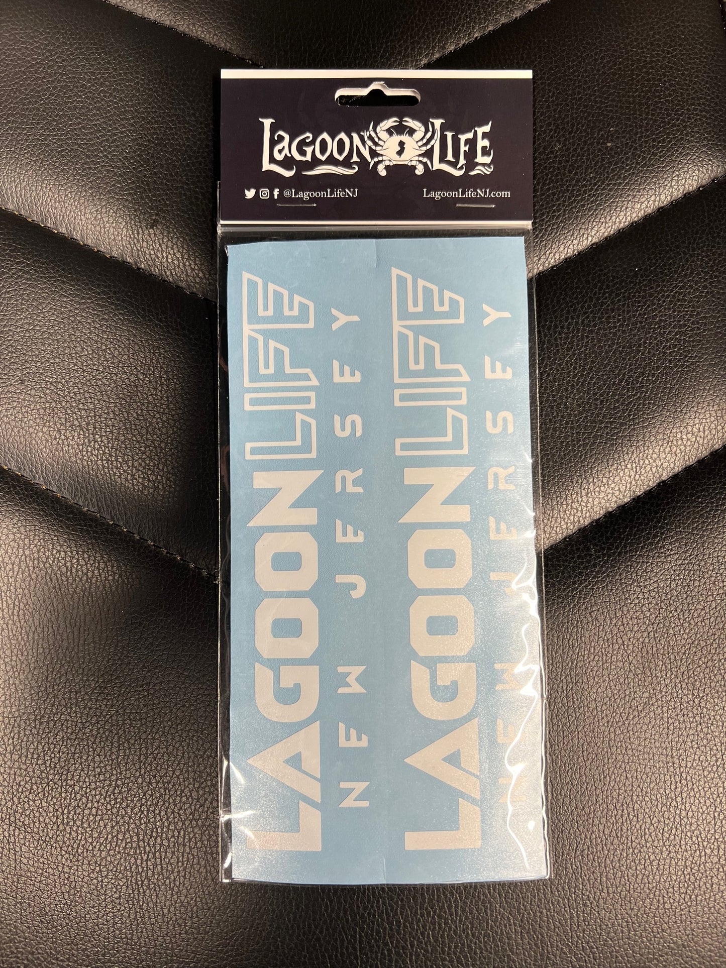 Lagoon Life - Window Decal 8 inch