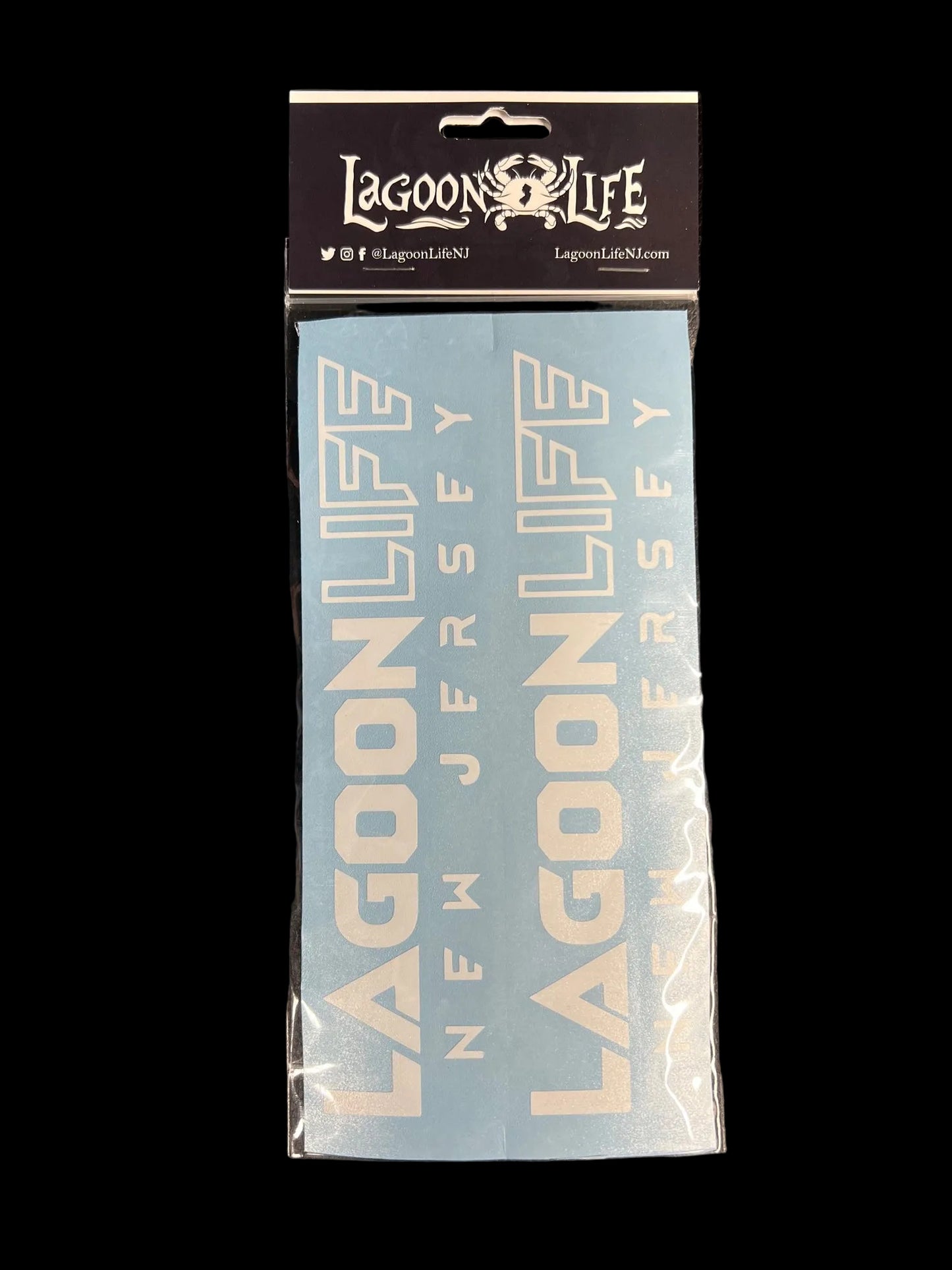 Lagoon Life - Window Decal 8 inch