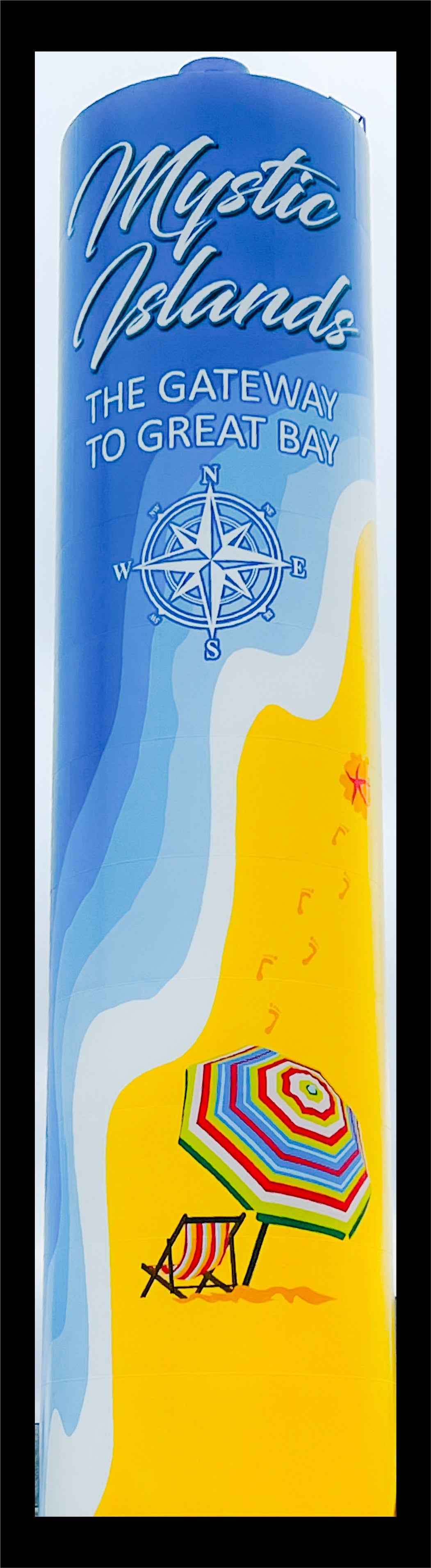 6" x 24" - Mystic Islands - Water Tower
