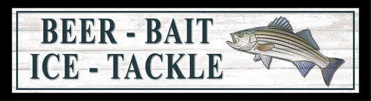 6" x 24" - Beer Bait Ice Tackle