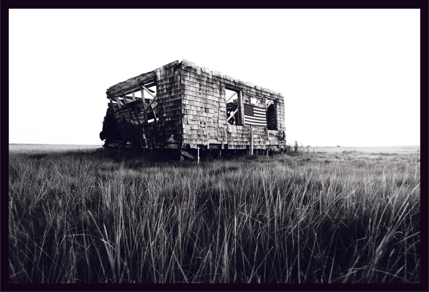 Framed Canvas Art - 16"x24" - The Shack