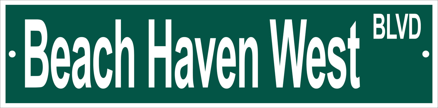 6"x24" - Town Street Signs