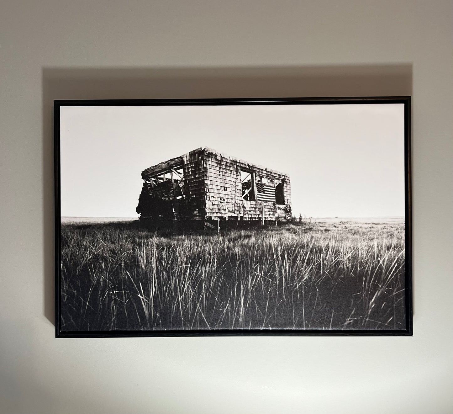 Framed Canvas Art - 16"x24" - The Shack