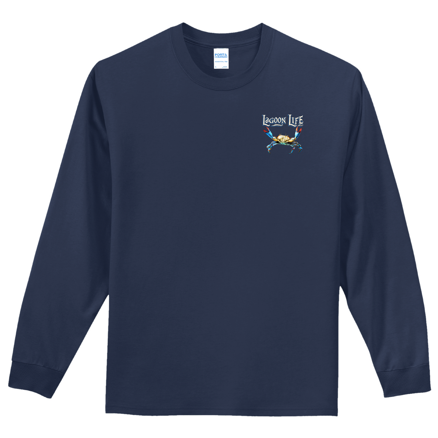 Lagoon Life NJ Adult Long Sleeve T-Shirt