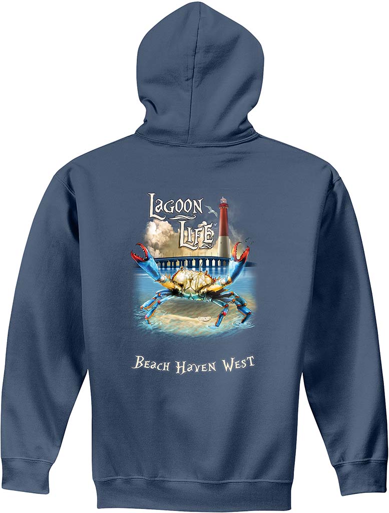 Lagoon Life NJ Adult Hoodie