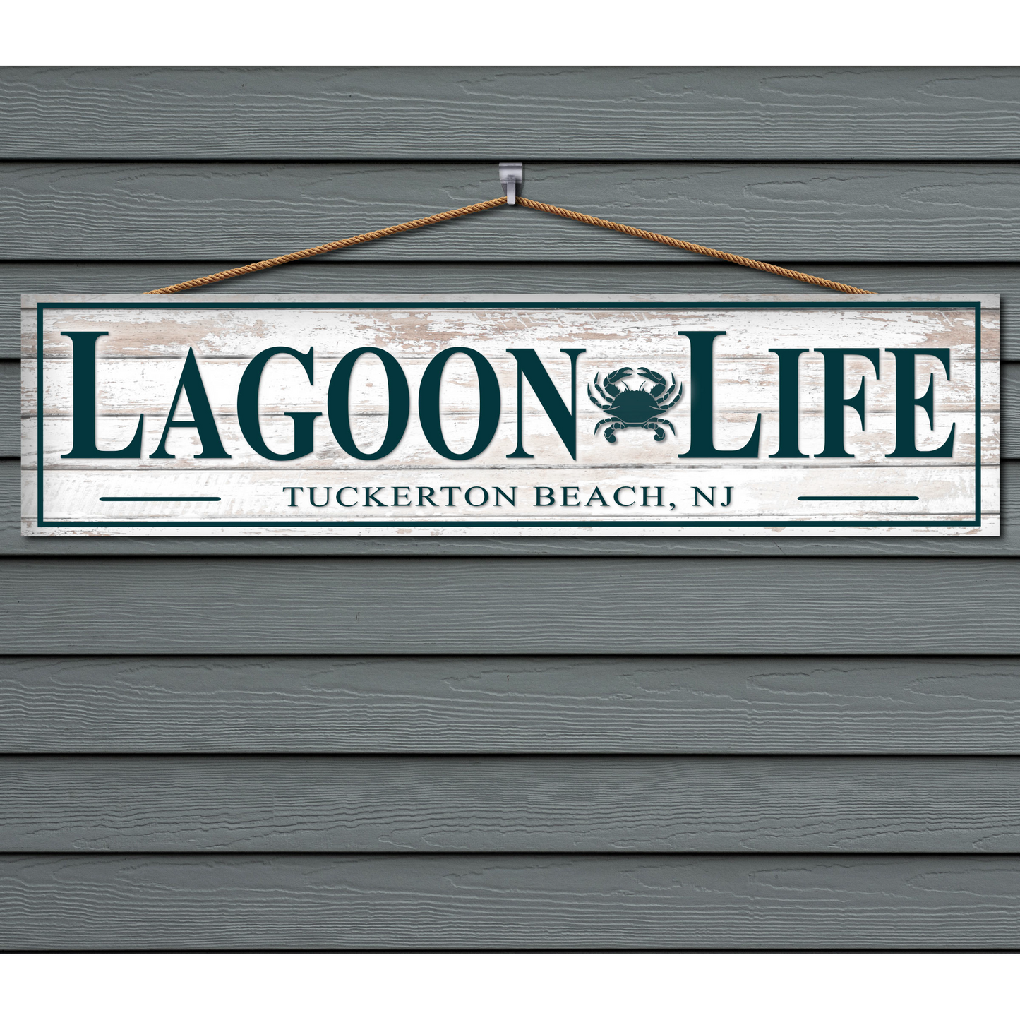 6"x24" - Lagoon Life - Wood Sign