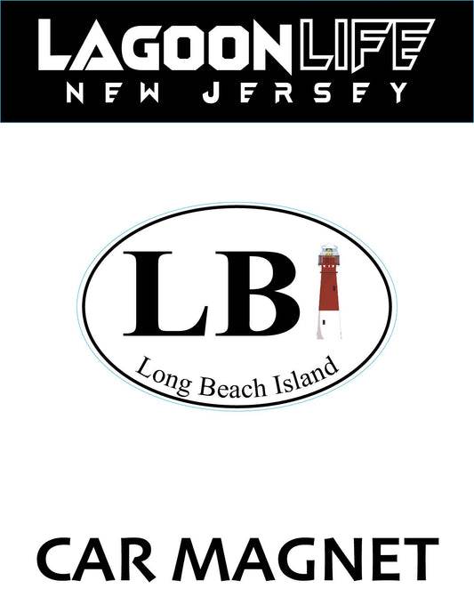 Car Magnets- Town Ovals - 4" x 6"