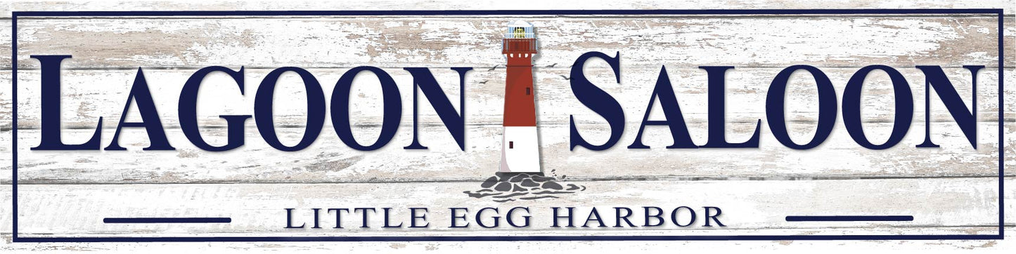 6" x 24" - Lagoon Saloon - Little Egg Harbor