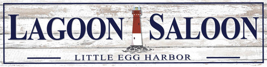 6" x 24" - Lagoon Saloon - Little Egg Harbor
