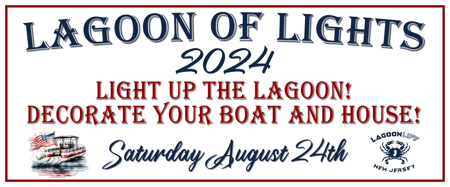 Lagoon of Lights 2024 Banner 30x72